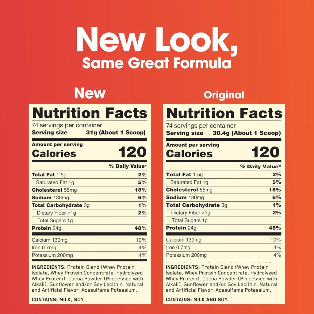 Optimum Nutrition Gold Standard 100% Whey Protein Powder, Double Rich Chocolate, 5 Pound