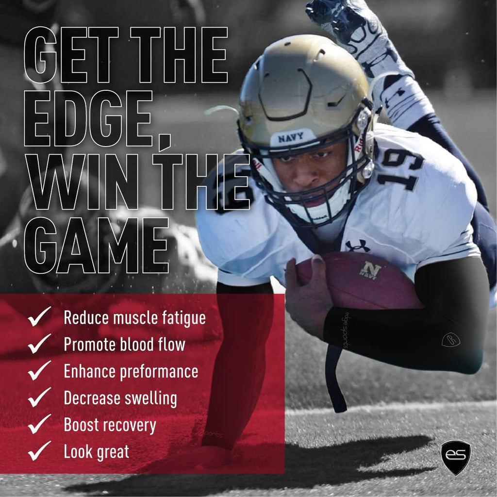 Compression Arm Sleeves for Men & Women - Protective Sleeves to Cover Arms for Sports - Tattoo Cover up & UV Protection